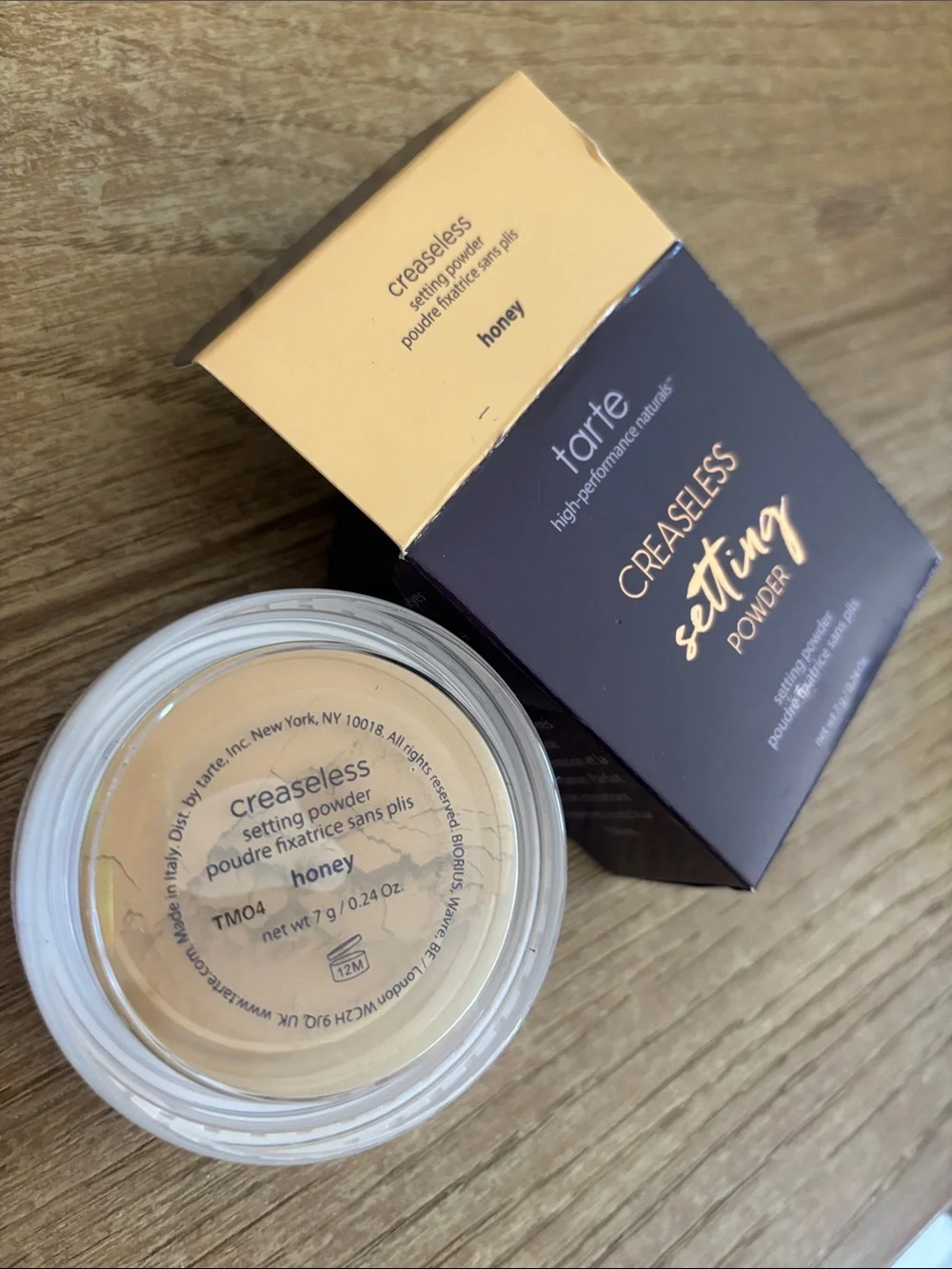 tarte- Creaseless Setting Powder - “Honey”